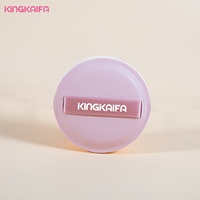 Kingkaifa Éponge ronde de voyage sans latex de haute qualité en polyuréthane Éponge de maquillage multi-forme douce pour bouffée cosmétique