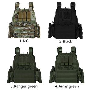 Chaleco Táctico ARTEX, Portaplacas, Poliéster 1000D, Impermeable, Correas Acolchadas Ajustables, Corte Regular, para Caza y Entrenamiento - Product Image 5