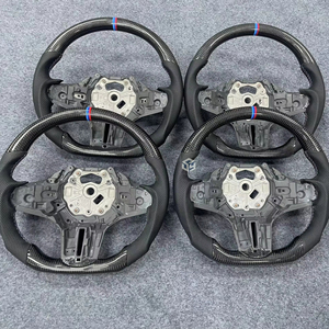 Con LED <span class=keywords><strong>M</strong></span> Sport, <span class=keywords><strong>volante</strong></span> de fibra de carbono forjado para <span class=keywords><strong>BMW</strong></span> F30 F10 M5 F90 F20 X5 E70 X6 X6M E71 <span class=keywords><strong>E46</strong></span> M3 E39 E60 E92 M4 G20 G30 - Product Image 1