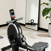 Máquina de Remo Aeróbica para el Hogar, Resistente y Duradera, con Control Magnético, Capacidad de Carga de 120 kg, Gran Venta