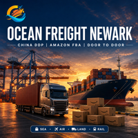 Transport maritime de la Chine à Newark, NJ, DDP, dédouanement, livraison porte-à-porte, service logistique Amazon FBA, transitaire