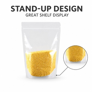 Non Toxic Kid Safe Snack Ziplock Pouch Resealable Biodegradable Nut Chip Trail Mix On The Go Lunch Box <b>Bag</b> - Product Image 5