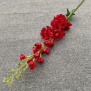 KEWEI 1002 fiore di giacinto artificiale <span class=keywords><strong>viola</strong></span> grande gambo lungo <span class=keywords><strong>fiori</strong></span> Delphinium per la decorazione - Product Image 3