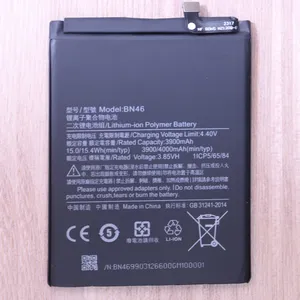 Batería para <span class=keywords><strong>Xiaomi</strong></span> de 4000 mAh BN46 para <span class=keywords><strong>Xiaomi</strong></span> <span class=keywords><strong>Redmi</strong></span> 7, <span class=keywords><strong>Note</strong></span> 8, <span class=keywords><strong>Note</strong></span> 8T - Product Image 1