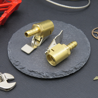 Valve de pneu en laiton pour usage intensif avec clip, diamètre de 12 mm