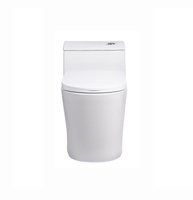 Toilettes monobloc en céramique modernes pour salle de bain, articles sanitaires, vente chaude directe usine chinoise
