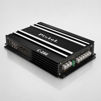 Amplificador de Coche Clase AB de 7800W y 4 Canales, Modificación de Sistema de Sonido para Todo Tipo de Vehículos, PISTOL C-286
