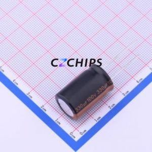 Condensador Electrolítico de Aluminio de Montaje Pasante RXW331M2ABKF1625, D16xL25mm 330uF 20% 100V 1.08A-100kHz - Product Image 1