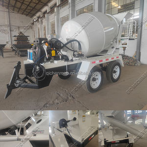 Anhänger Typ 3 m3 Yards Mobile Betonmischer Trommel Dieselmotor Betonmischer Tank zu verkaufen - Product Image 3