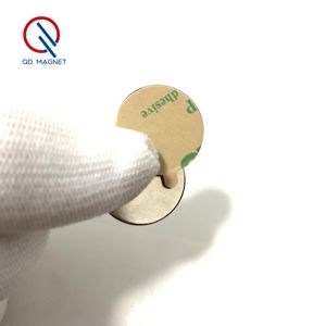 3M 접착 네오디뮴 디스크 자석-N35 N42 N52 강력한 영구 자석 DIY 공예 산업용 및 절단용 - Product Image 6