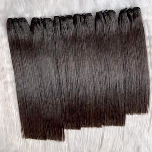 Vendeurs vietnamiens 100% Extensions de cheveux cambodgiens Double Drawn cheveux crus Super Wave-Straight Afro Curl birman Curly - Product Image 1