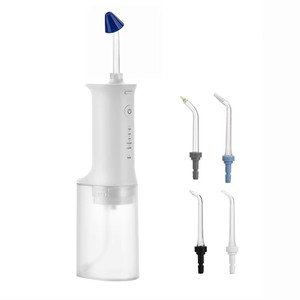 2 Irrigateurs buccaux portables professionnels sans fil <span class=keywords><strong>et</strong></span> rechargeables, brossettes à eau pour le nettoyage interdentaire - Product Image 2