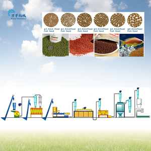 Linea di Produzione per Mangimi per Pesci ad Alto Valore Nutritivo |   Macchina per <span class=keywords><strong>Pellet</strong></span> da 5 Tonnellate/Ora con Stampi Personalizzabili per Dimensioni di <span class=keywords><strong>Pellet</strong></span> - Product Image 2
