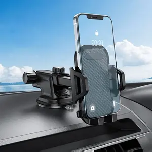 Cradle Vehicle Cell Phone Holder Handsfree Stand Universal Car Mount Car Upgraded PP ABS Clip support Phone Keep Rack Dashboard