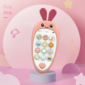 Jouet musical mobile en bois pour enfants, téléphone portable pour garçons et filles, machine d'apprentissage de dessins animés pour bébés, vente en gros - Product Image 6
