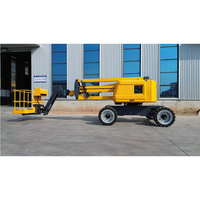 8-20m Portable Remorquable Petit Bras De Levage Ascenseur De Travail À Haute Altitude Portable Cherry Picker