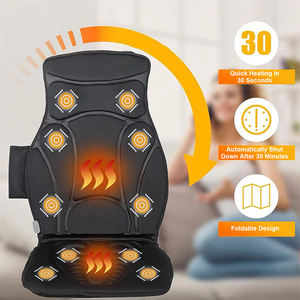 وسادة تدليك كهربائية من مييانغ للسيارة والمنزل والمكتب مع وظيفة التدفئة وسادة تدليك للجسم بالكامل للكرسي ومساج للظهر - Product Image 2