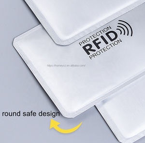 Chống lướt ID thẻ tín dụng chủ thẻ bảo vệ tay áo RFID ngăn chặn Thẻ Tay áo bảo vệ - Product Image 3