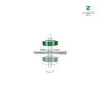 Filter Jarum Suntik PES Steril 0.22/0.45m untuk Filtrasi Sampel HPLC Laboratorium, Dapat Disesuaikan OEM, Merek Zhongzai