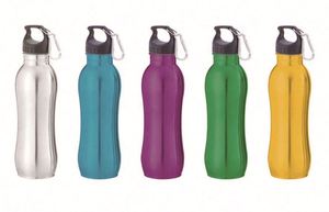 Stainless Steel Water <b>Bottle</b> With <b>Straws</b> for Adults, Travel-Friendly Vacuum Insulated 600Ml Capacity - Product Image 6