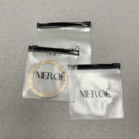 Sac à fermeture éclair en plastique transparent pochette en PVC pour la promotion impression personnalisée emballage de vêtements sacs à fermeture éclair