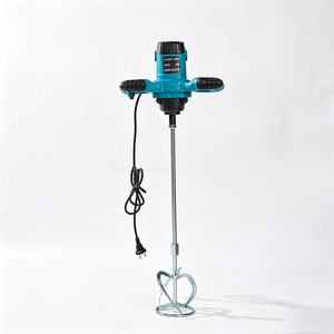 1800W Industrial Handheld Electric Mixer with Steering <b>Wheel</b> and Paddle Design 110/220V 50/60Hz Power Tool - Product Image 1