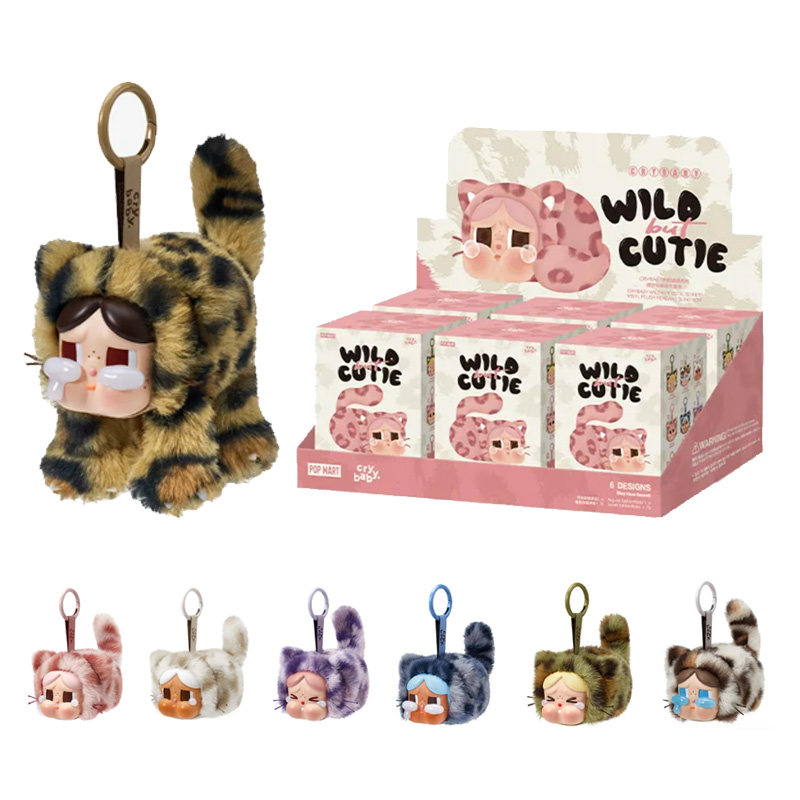 CRYBABY ３点セット Original Crybaby 3.0 wild and cutie series blind box POP Leopard