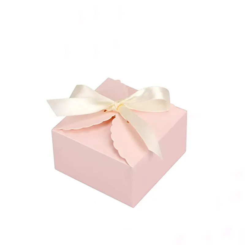 핫 세일 다채로운 호의 웨딩 달콤한 사탕 상자 수제 초콜릿 포장 상자