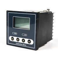 Capteur de pH 4-20 mA pour station d'épuration des eaux usées, contrôleur de pH, pH-mètre, électrode en verre, analyseur de qualité de l'eau, 96*96*110mm, 0~60 ℃