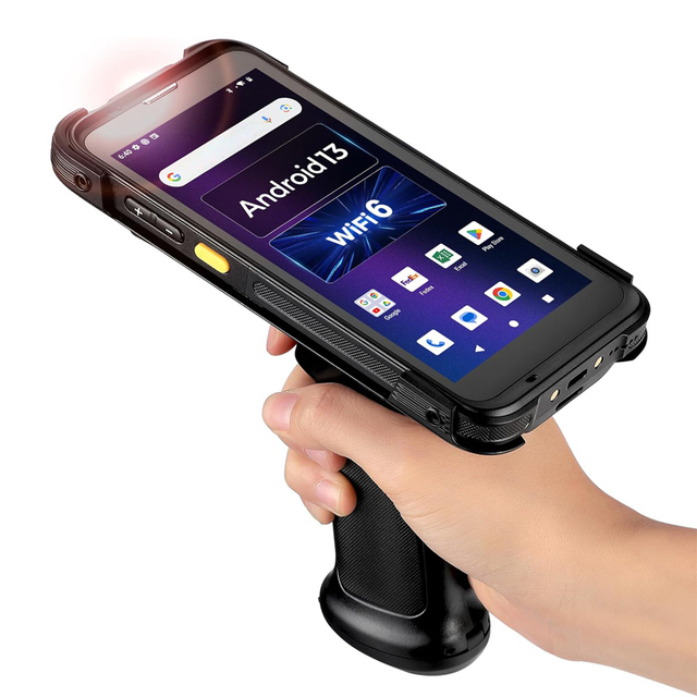 Zebra SE4710 Mobile Computer PDA with Android 13 5.5" Screen Wi-Fi 6 RFID 64GB ROM Handheld Barcode Scanner