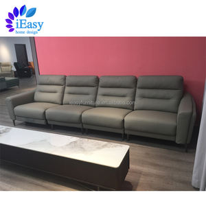 IEast इलेक्ट्रिक पावर 100% चमड़े 4 सीटर अनुभागीय लेगेट और प्लैट झुकनेवाला सोफे कमरे में रहने वाले सोफे reclining सोफे reclinable - Product Image 5