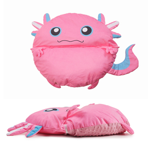 Tapis de sieste personnalisé <span class=keywords><strong>pour</strong></span> enfants, tapis de sommeil en peluche Happy Plush Animal avec oreiller et <span class=keywords><strong>couverture</strong></span> <span class=keywords><strong>pour</strong></span> la garderie, la <span class=keywords><strong>maternelle</strong></span>, la <span class=keywords><strong>maternelle</strong></span> préscolaire, les voyages, les séjours d'hôtesse, cadeau - Product Image 5