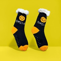 Großhandelspreis Crew Transparente Rutschfeste Klassische Cartoon-Innensocken für Frauen Täglicher Gebrauch