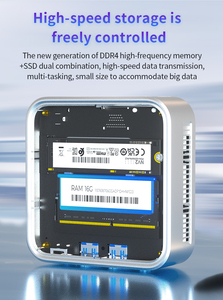 Mini PC COB N150 à faible coût, 4K, WiFi 6, DDR4 3 Go de mémoire vidéo, SSD 32 Go, usage professionnel, 4 cœurs, dernière version, prise AU/US/EU/UK, Mini PC COB N150 C - Product Image 4