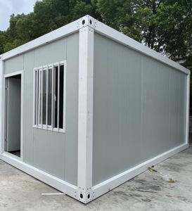 Đúc sẵn Di động Modular container nhà với bánh sandwich bảng điều chỉnh thiết kế di động phẳng gói văn phòng khách giải pháp - Product Image 1