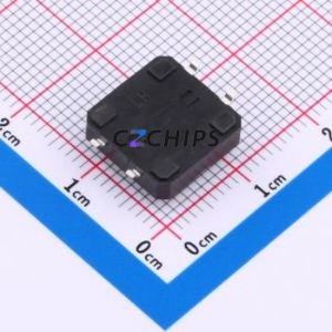 TS125TP 250gf 009 Tactile Switch SMD-4P,12x12mm Switch Single Pole Single Throw 2.5N Vertical Mount 12mm - Product Image 2