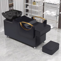 Chaise de lavage de cheveux confortable de haute qualité, nouveau design, pour salon de coiffure, mobilier de salon et spa - Offre spéciale