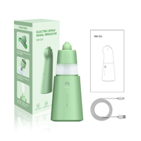 Nettoyeur de nez pour bébé et adulte, nettoyeur de nez, nettoyage nasal, irrigation nasale portable avec soins personnels