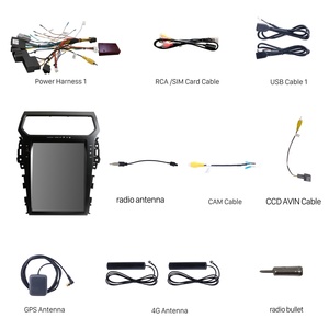 2011-2019 para Ford Explorer TX4003 sistema de navegación para coche inalámbrico Carplay Android tablero PORTÁTIL ESTÉREO USB DVD - Product Image 4