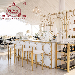 "Wedding Club Furniture Cóctel Juice Bar Mostrador Con Wine Rack Muebles Para Bares Y Discotecas" - Product Image 4