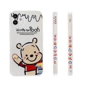 Lovebay — coque en Silicone pour iPhone, étui classique à bord droit, carré et droit, lentilles tout inclus, en TPU, liquide, pour iPhone 12 11 Pro X XR Xs Max, OEM - Product Image 1