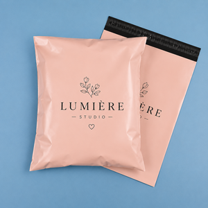 Bolsas de polietileno personalizadas con logotipo para envíos postales, embalaje comercial, sobres de plástico para envíos. - Product Image 1