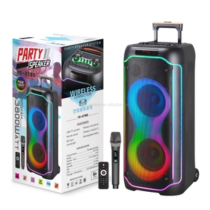 ตู้ลำโพงพลาสติก YE-2780 RGB สำหรับลำโพงคาราโอเกะ 5.1 พร้อมไมโครโฟนในตัวสำหรับใช้งานกลางแจ้ง - Product Image 3