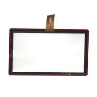 Pantallas táctiles PCAP transparentes de alta calidad personalizadas Panel de pantalla táctil de membrana Capacitiva Proyectada adhesiva grande de 3m de 10,1 pulgadas