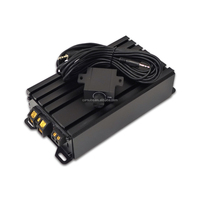 Amplificateur de subwoofer de voiture Mono RMS 600W 1 Ohm Amplificateur de pointe 1200W Classe D Amplificateur de voiture monoblock pour haut-parleurs de subwoofer de 8 10 12 pouces