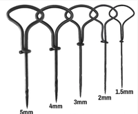 Lot de 5 forets manuels DIY OEM en acier au carbone de 1,5 mm à 5 mm pour projets de menuiserie et d'artisanat pour enfants