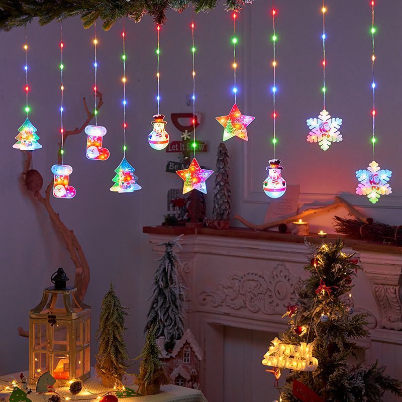 Product Summary: LED Christmas Light String with Christmas Tree Pendant - OEM