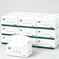 Papier toilette extra épais 4 plis, mouchoirs en papier facial, serviettes en papier en pâte de bois, serviettes en papier, mouchoirs en papier en gros, mouchoirs faciaux AFH pour usage commercial