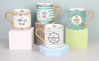 Tazas de Cerámica Mate, Fabricante Sudamericano, Paraguay, Uruguay, Brasil, Perú, Chile, Pintadas a Mano, Ecológicas, Aptas para Agua Hirviendo