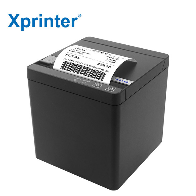 Xprinter XP-Q890K Thermal Printer 80mm Support Multiple 1D Barcode Printing Receipt Printer With Automatic Paper Cutter